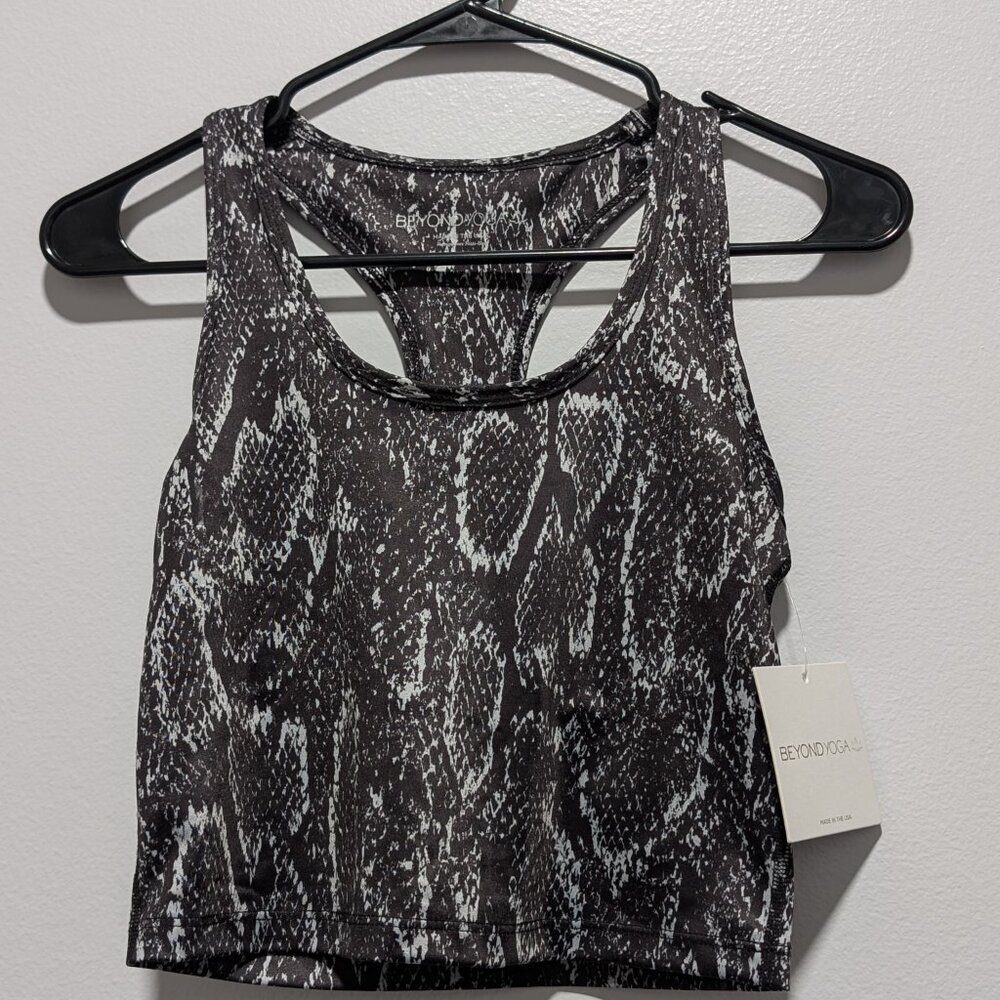 2 PIECE NWT Beyond Yoga Matching Snakeskin Set